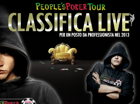 PPTour - Regolamento Classifica live per un Pro nel 2013