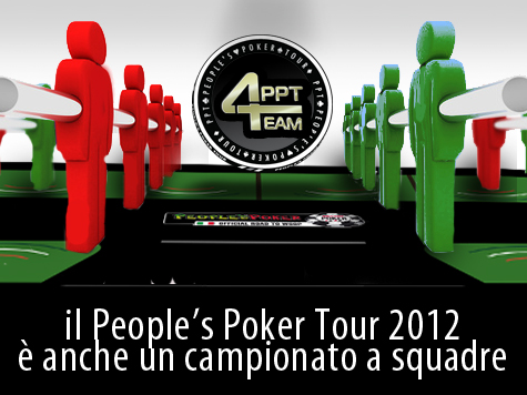 Tante novità, dal campionato a squadre agli Heads-Up:  così il People's Poker Tour 2012 apre in rilancio!