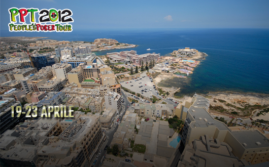 PPT 2012 – Malta, 19 – 23 aprile:  chip count, tavoli e classifiche in tempo reale