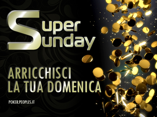 Il Super Sunday torna con 50mila Euro garantiti: provaci con un satellite da pochi spiccioli!