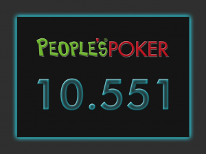 Record di presenze ieri nella Lobby People's Poker