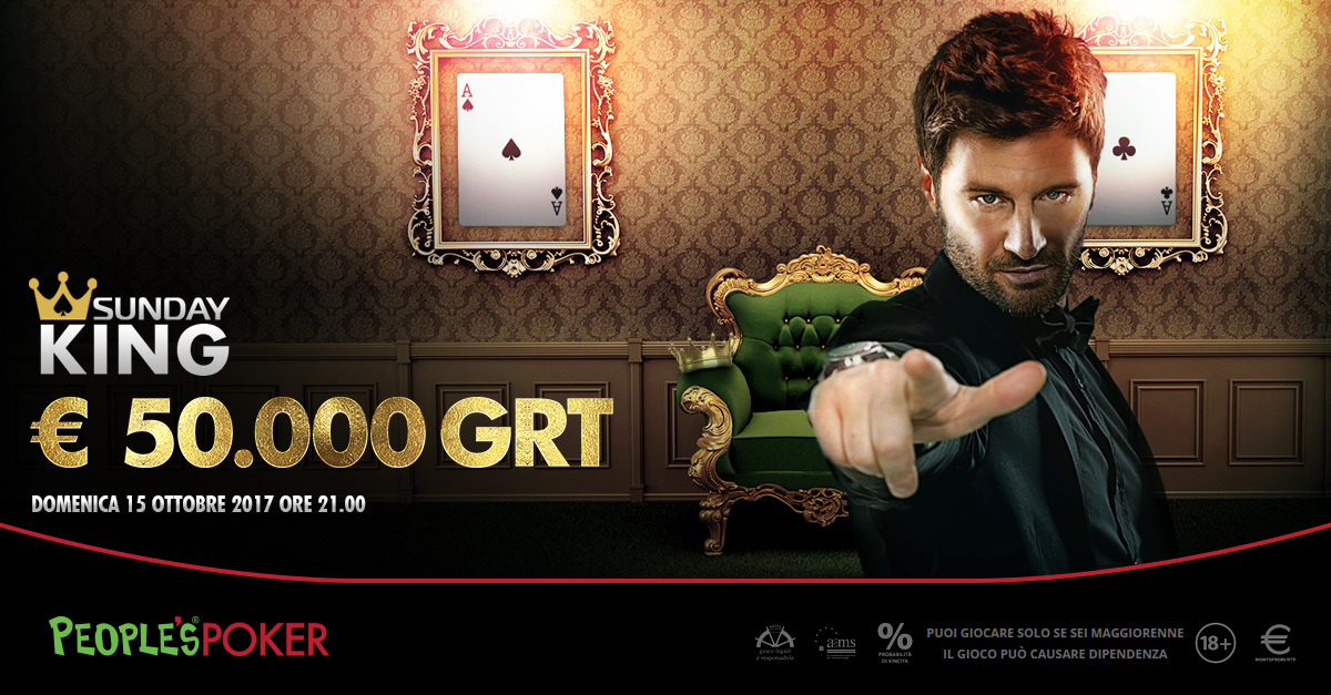 People’s Poker, il King da 50mila euro conferma la struttura ma con una novità