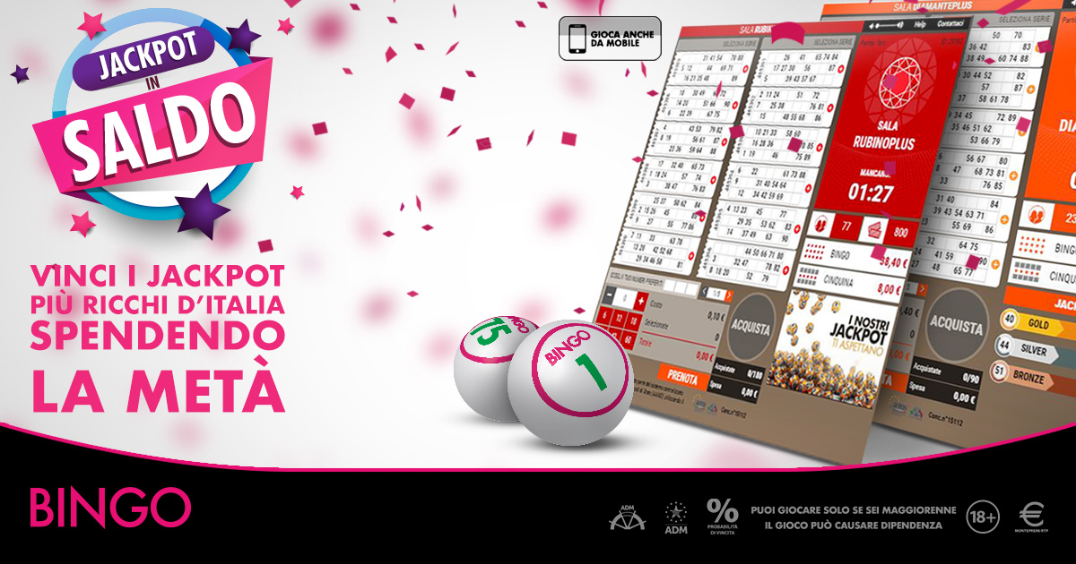 Jackpot in saldo: la promo Microgame dimezza le cartelle bingo e avvicina i premi