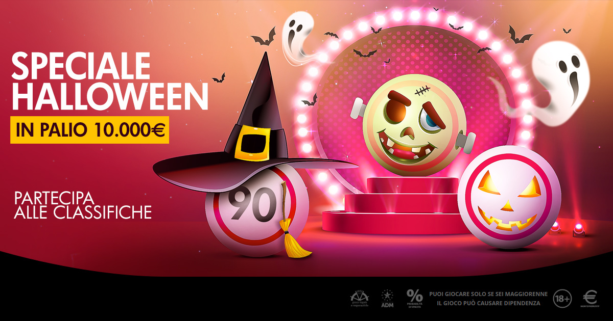 Bingo Microgame, per Halloween palinsesti dedicati, classifiche e chat games