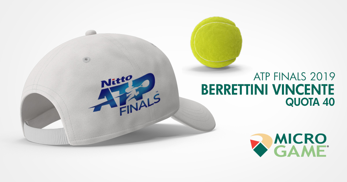 Atp Finals: Djokovic padrone in quota, Berrettini sogna a 40,00