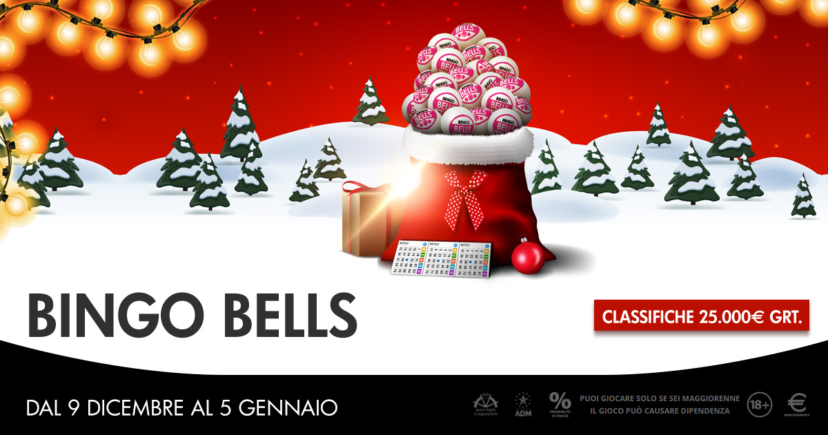 Bingo Bells, la promo natalizia Microgame distribuisce 25mila euro