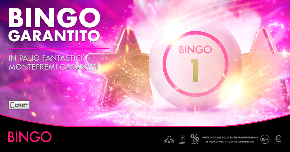 Microgame, ogni giovedì festa Bingo da 5mila euro garantiti