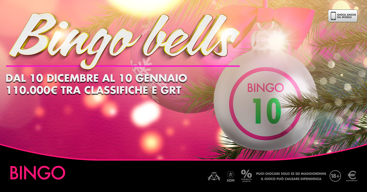 Bingo, per Natale Microgame annuncia promo da 110mila euro
