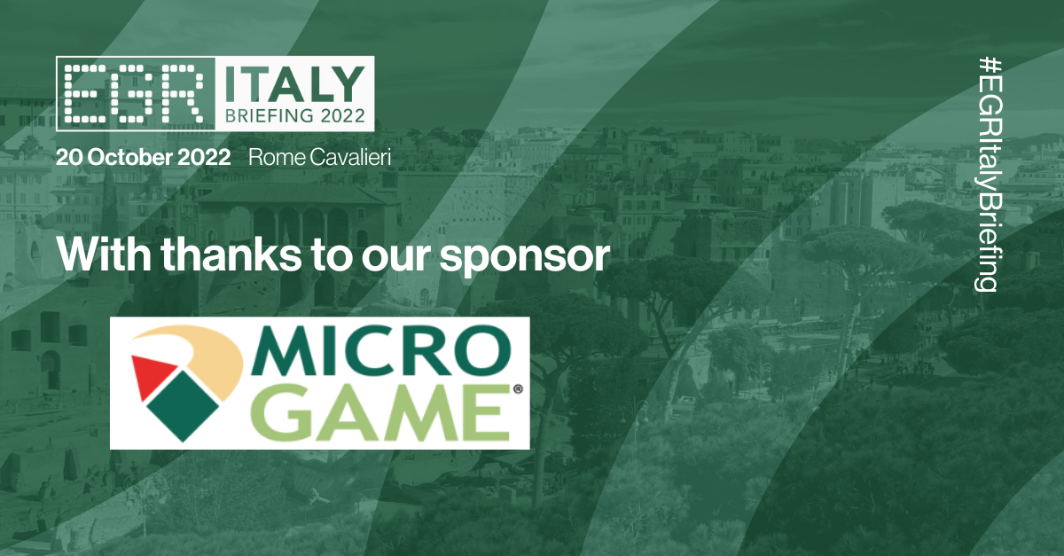 Microgame protagonista a EGR Italy